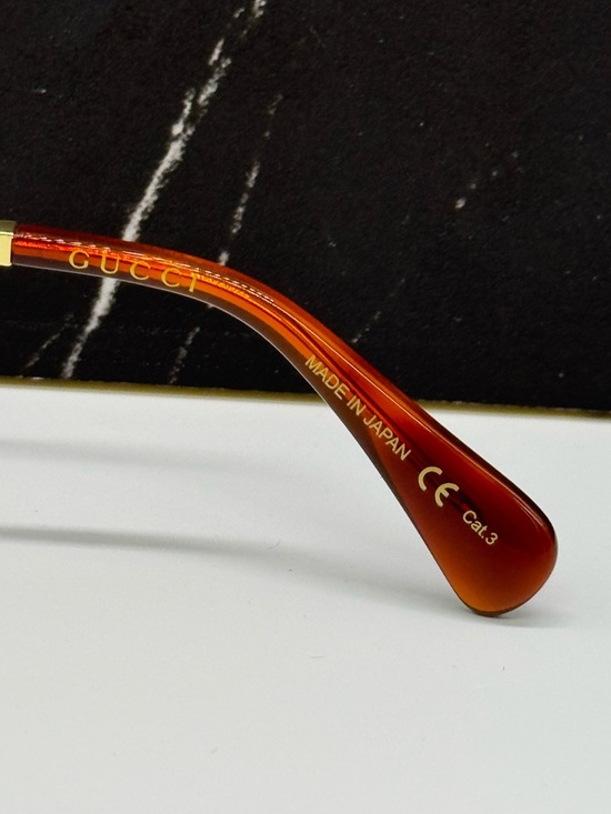 NEW GUCCI GG0903S 001 GOLD GREY SUNGLASSES 2021